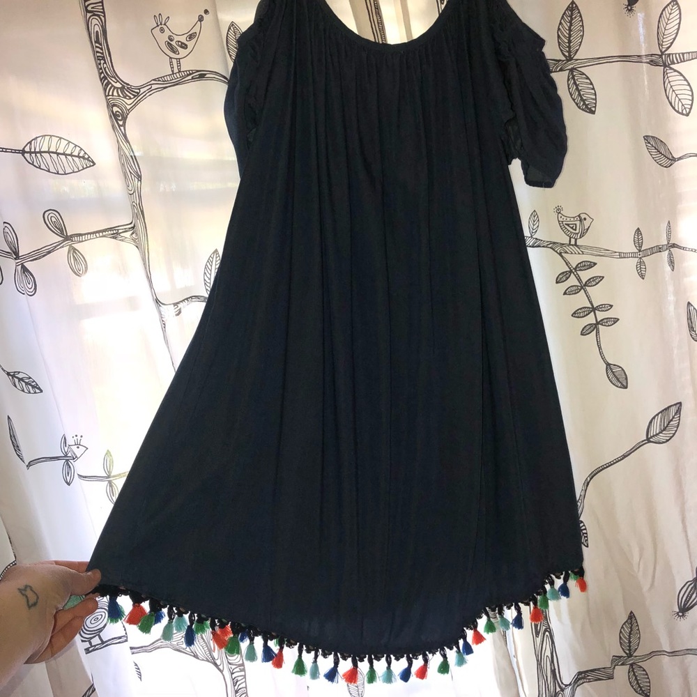 ⚫️Funky tassel dress